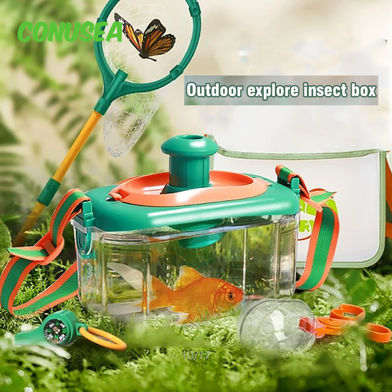 Outdoor Adventure Activities For Kids - ألعاب صيد الحشرات على شكل فراشة
