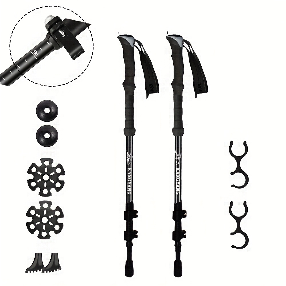 Trekking Pole Carbon - أقطاب رحلات من ألياف الكربون خفيفة