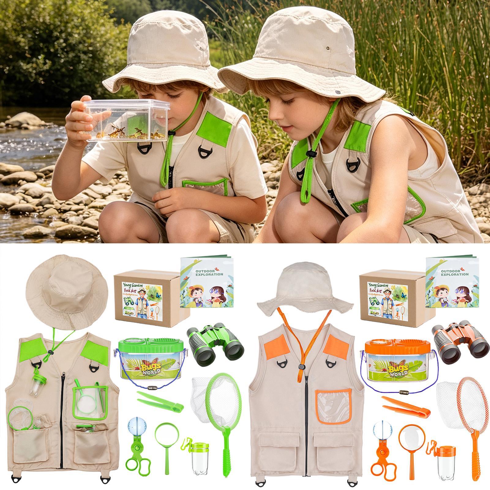 مجموعة مغامرات للأطفال مع قبعة - مراجعة Outdoor Adventure Activities For Kids وسعره