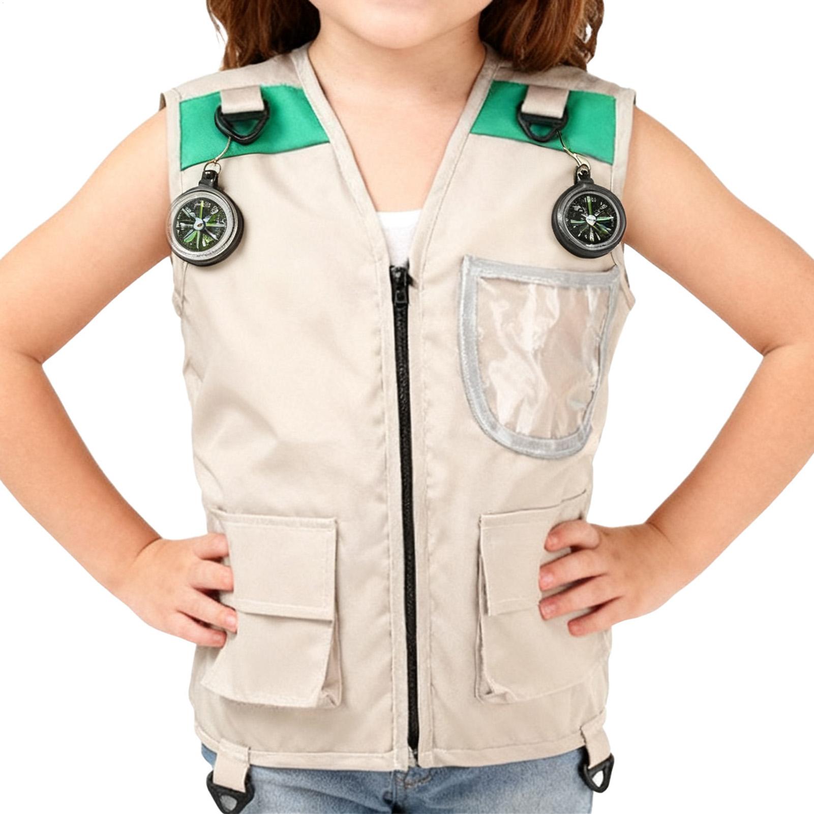 سترة صيد للأطفال، سترة استكشاف - مراجعة Outdoor Adventure Kids Party وسعره