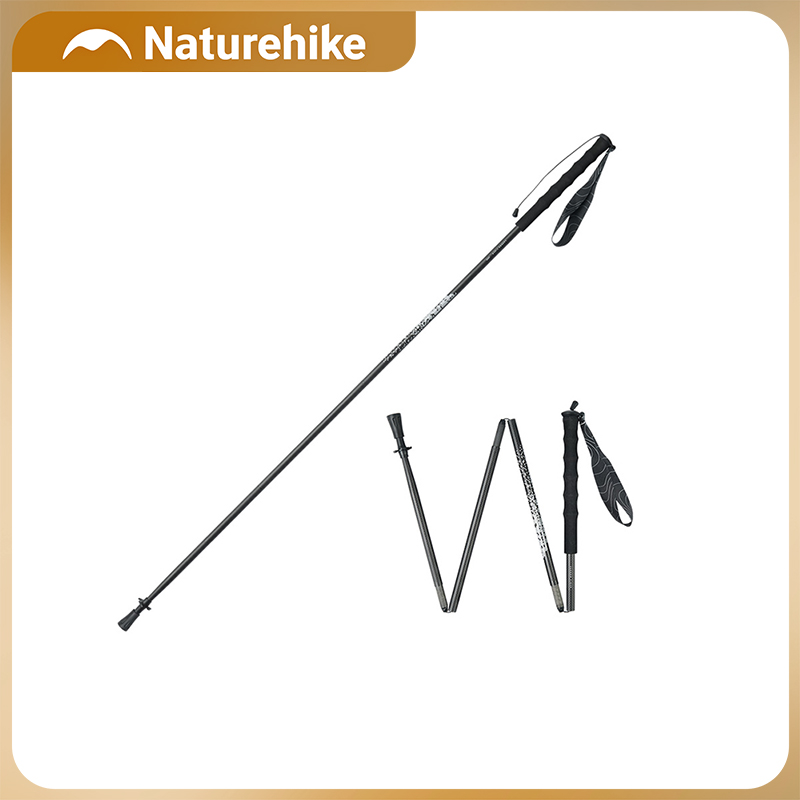عصي المشي القابلة للطي من أليا - مراجعة Trekking Pole Carbon وسعره