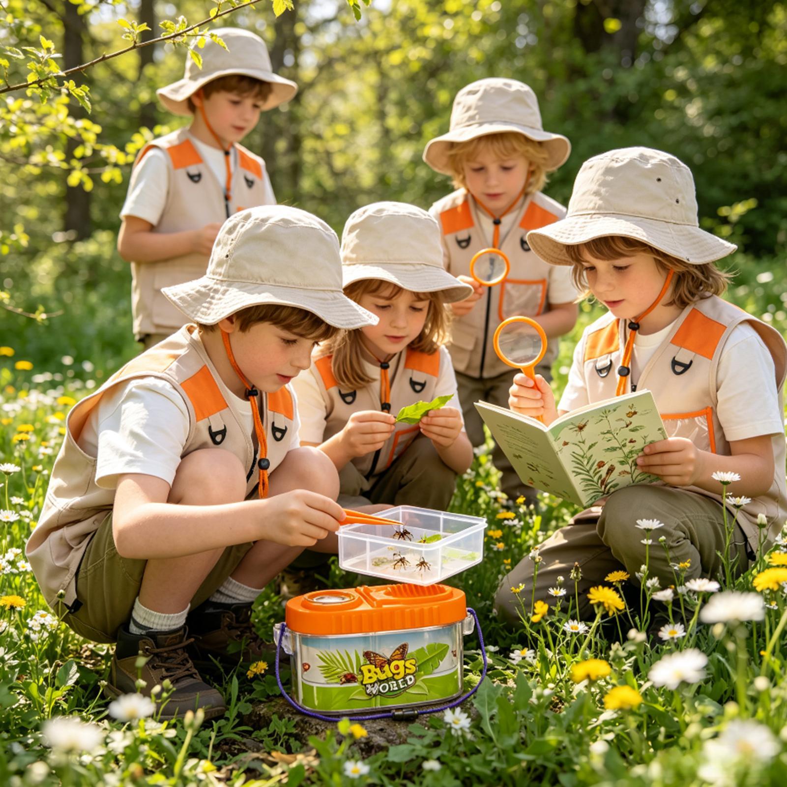 مجموعة مغامرات للأطفال مع قبعة - مراجعة Outdoor Adventure Activities For Kids وسعره