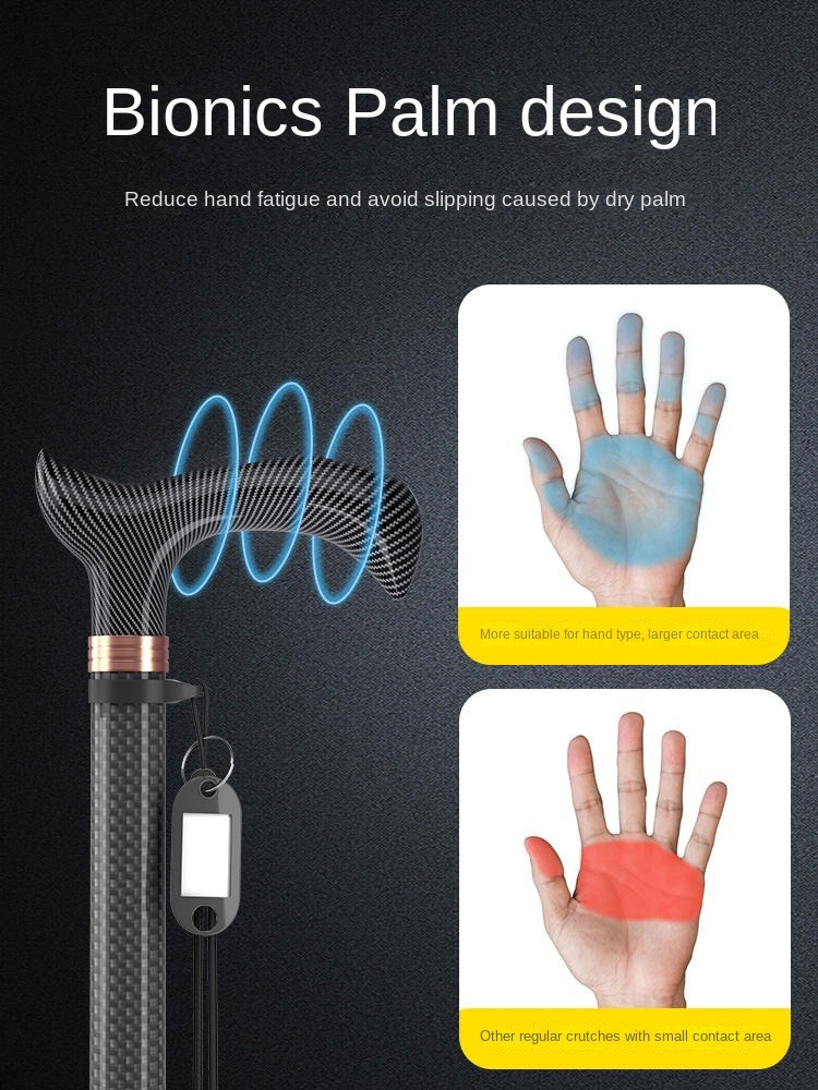 عصا مشي خفيفة الوزن من ألياف ا - مراجعة Trekking Pole Carbon وسعره