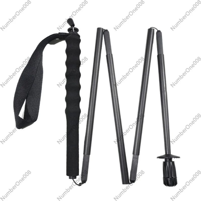 عصي مشي قابلة للطي من ألياف ال - مراجعة Trekking Pole Carbon وسعره